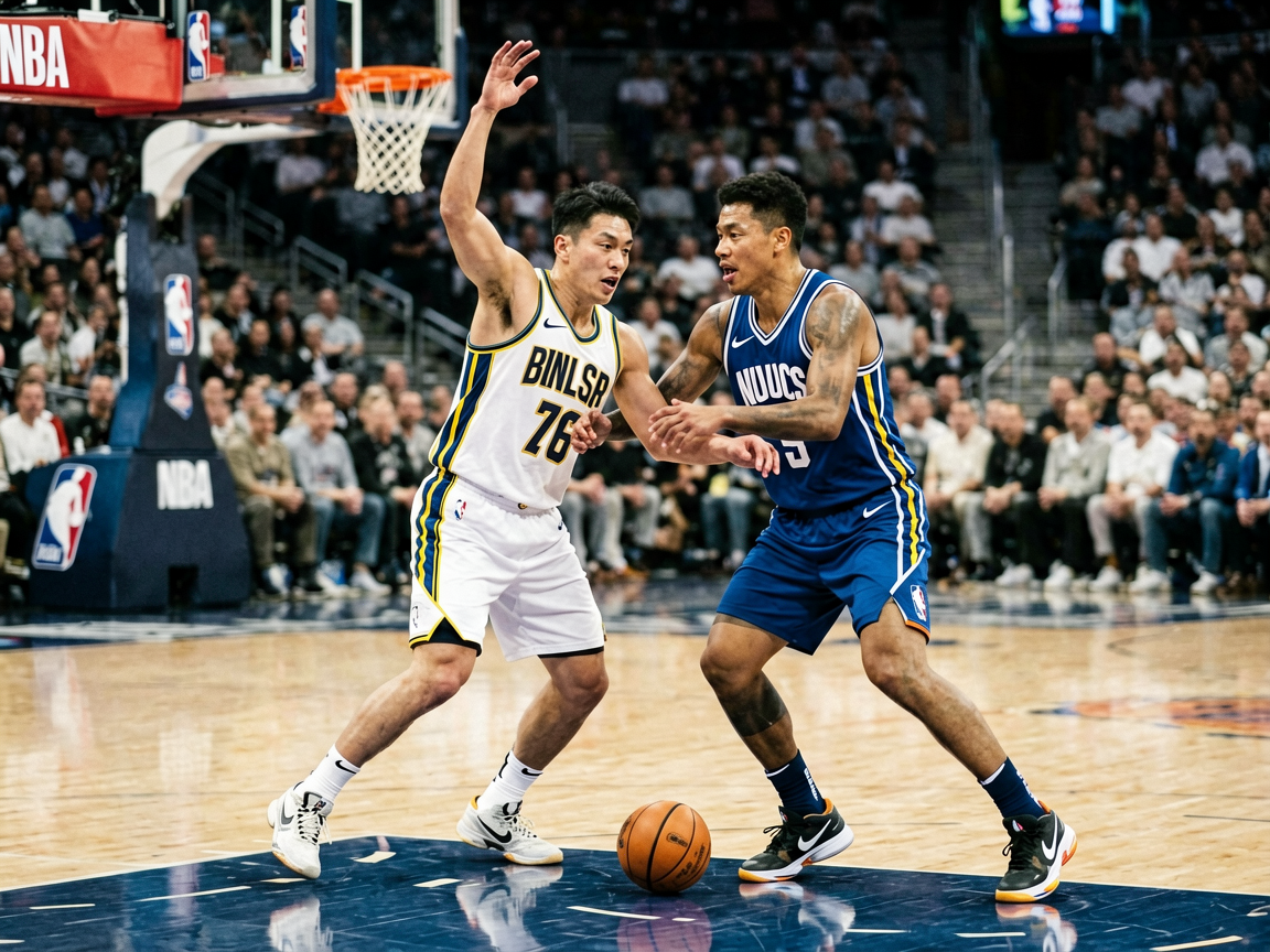 NBA赛事报道展示球场上的激烈对抗