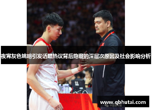 夜宵灰色姚明引发话题热议背后隐藏的深层次原因及社会影响分析